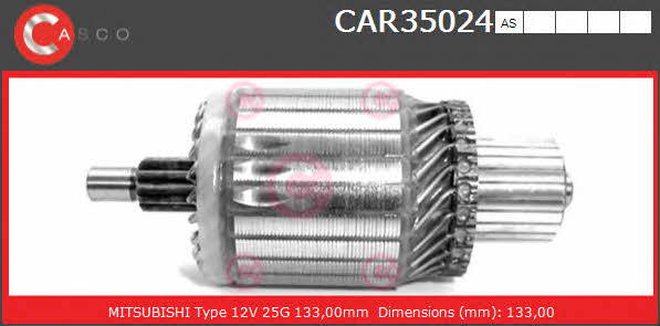 CAR35024AS Casco Armature, starter