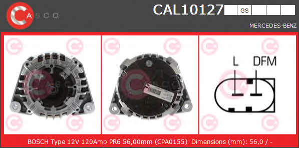 Casco CAL10127GS Alternator CAL10127GS