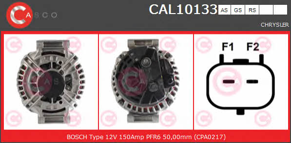 Casco CAL10133RS Alternator CAL10133RS