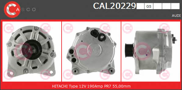 Casco CAL20229GS Alternator CAL20229GS