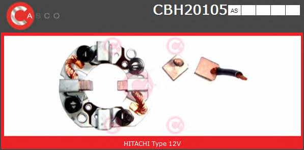 Casco CBH20105AS Carbon starter brush fasteners CBH20105AS