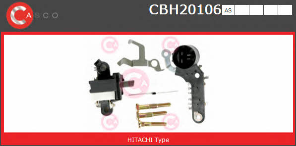 Casco CBH20106AS Carbon starter brush fasteners CBH20106AS