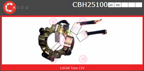 Casco CBH25100GS Carbon starter brush fasteners CBH25100GS