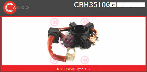 Casco CBH35106AS Carbon starter brush fasteners CBH35106AS
