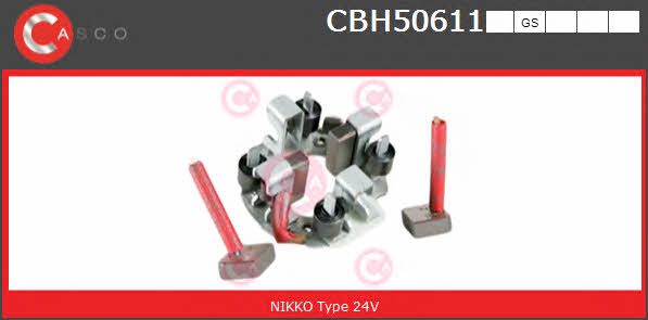 Casco CBH50611GS Carbon starter brush fasteners CBH50611GS