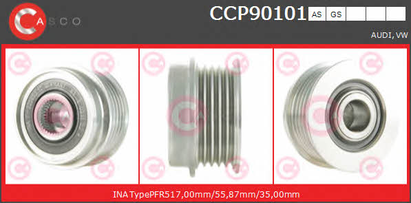 Casco CCP90101AS Belt pulley generator CCP90101AS