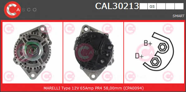 Casco CAL30213GS Alternator CAL30213GS