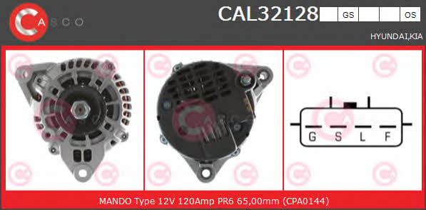 Casco CAL32128GS Alternator CAL32128GS