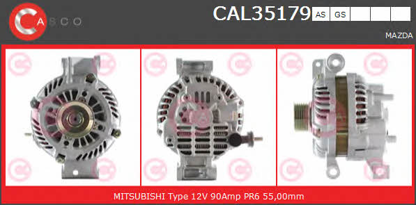 Casco CAL35179AS Alternator CAL35179AS