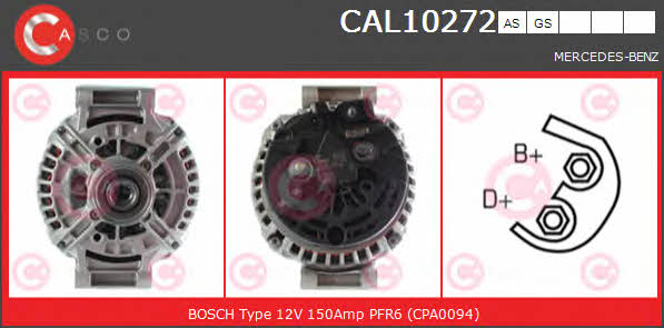 Casco CAL10272GS Alternator CAL10272GS