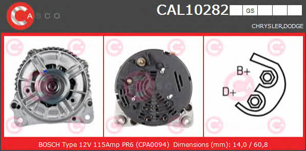 Casco CAL10282GS Alternator CAL10282GS
