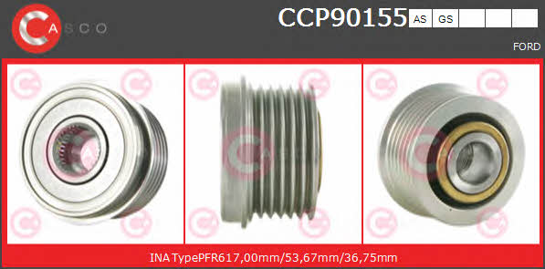 CCP90155AS Casco Belt pulley generator