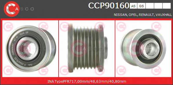 CCP90160AS Casco Belt pulley generator