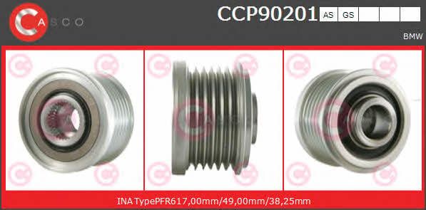 Casco CCP90201AS Belt pulley generator CCP90201AS