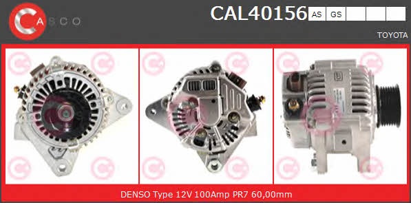Casco CAL40156AS Alternator CAL40156AS