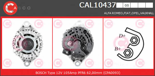 Casco CAL10437GS Alternator CAL10437GS