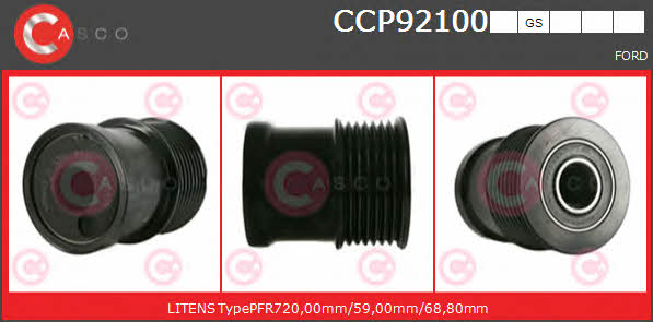 Casco CCP92100GS Belt pulley generator CCP92100GS