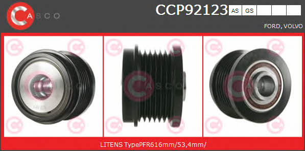 CCP92123AS Casco Belt pulley generator
