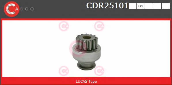 Casco CDR25101GS Freewheel gear, starter CDR25101GS