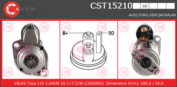Casco CST15210GS Starter CST15210GS