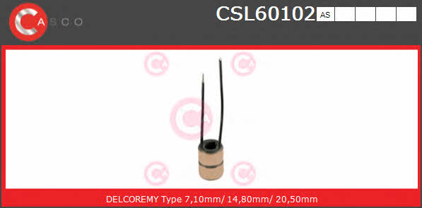 Casco CSL60102AS Alternator contact ring CSL60102AS