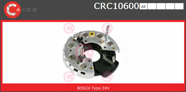 Casco CRC10600AS Rectifier, alternator CRC10600AS