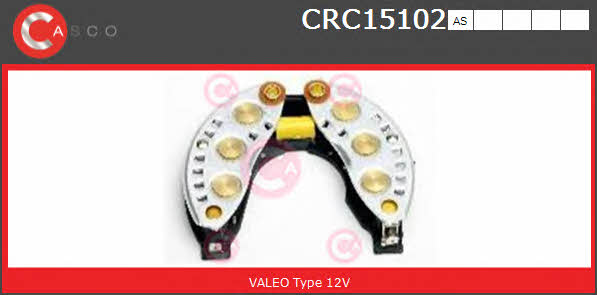 Casco CRC15102AS Rectifier, alternator CRC15102AS