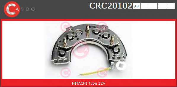 Casco CRC20102AS Rectifier, alternator CRC20102AS
