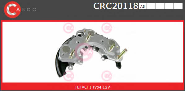 Casco CRC20118AS Rectifier, alternator CRC20118AS