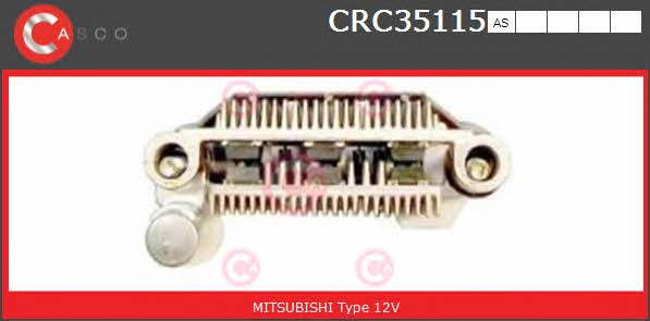 Casco CRC35115AS Rectifier, alternator CRC35115AS