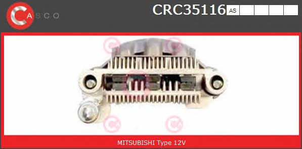 Casco CRC35116AS Rectifier, alternator CRC35116AS