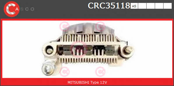 Casco CRC35118AS Rectifier, alternator CRC35118AS