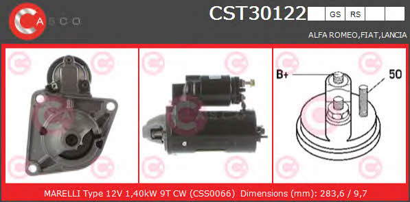 Casco CST30122RS Starter CST30122RS
