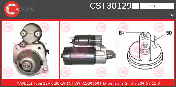Casco CST30129RS Starter CST30129RS