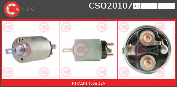 CSO20107AS Casco Solenoid switch, starter