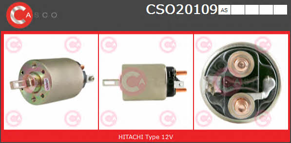CSO20109AS Casco Solenoid switch, starter