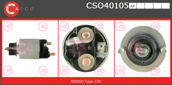 CSO40105AS Casco Solenoid switch, starter