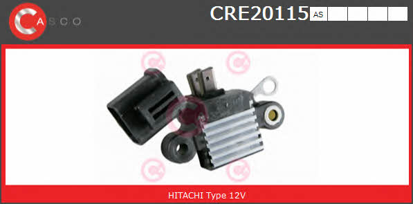 Casco CRE20115AS Alternator Regulator CRE20115AS