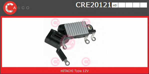 Casco CRE20121AS Alternator Regulator CRE20121AS