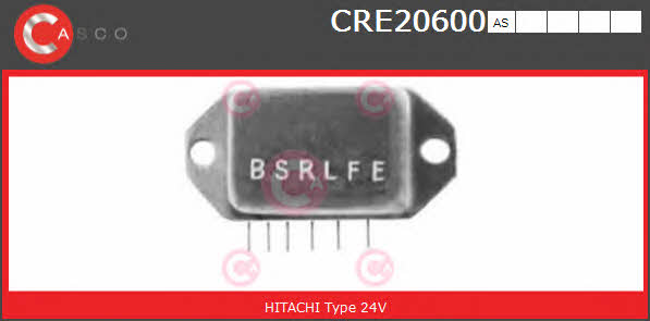 Casco CRE20600AS Alternator Regulator CRE20600AS