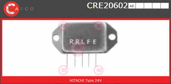 Casco CRE20602AS Alternator Regulator CRE20602AS