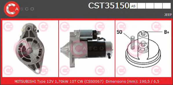 Casco CST35150AS Starter CST35150AS