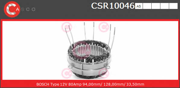 Casco CSR10046AS Alternator stator CSR10046AS