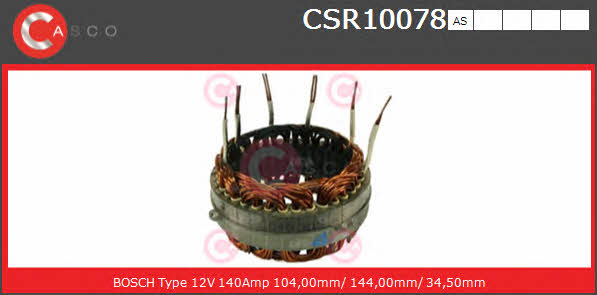 Casco CSR10078AS Alternator stator CSR10078AS