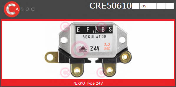 Casco CRE50610GS Alternator Regulator CRE50610GS