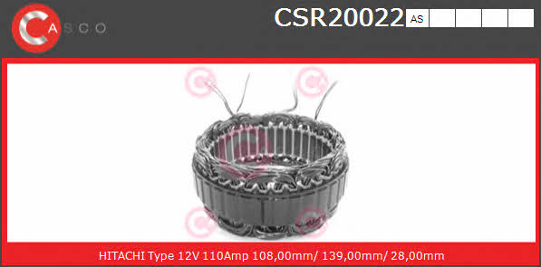 Casco CSR20022AS Alternator stator CSR20022AS