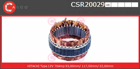 Casco CSR20029AS Alternator stator CSR20029AS