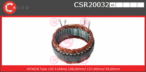 Casco CSR20032AS Alternator stator CSR20032AS