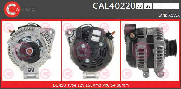 Casco CAL40220AS Alternator CAL40220AS