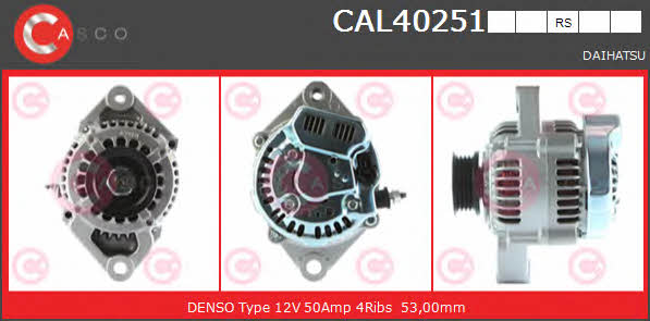 Casco CAL40251RS Alternator CAL40251RS